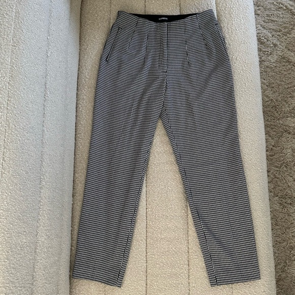 Express Ankle High Rise Pant - Picture 2 of 6
